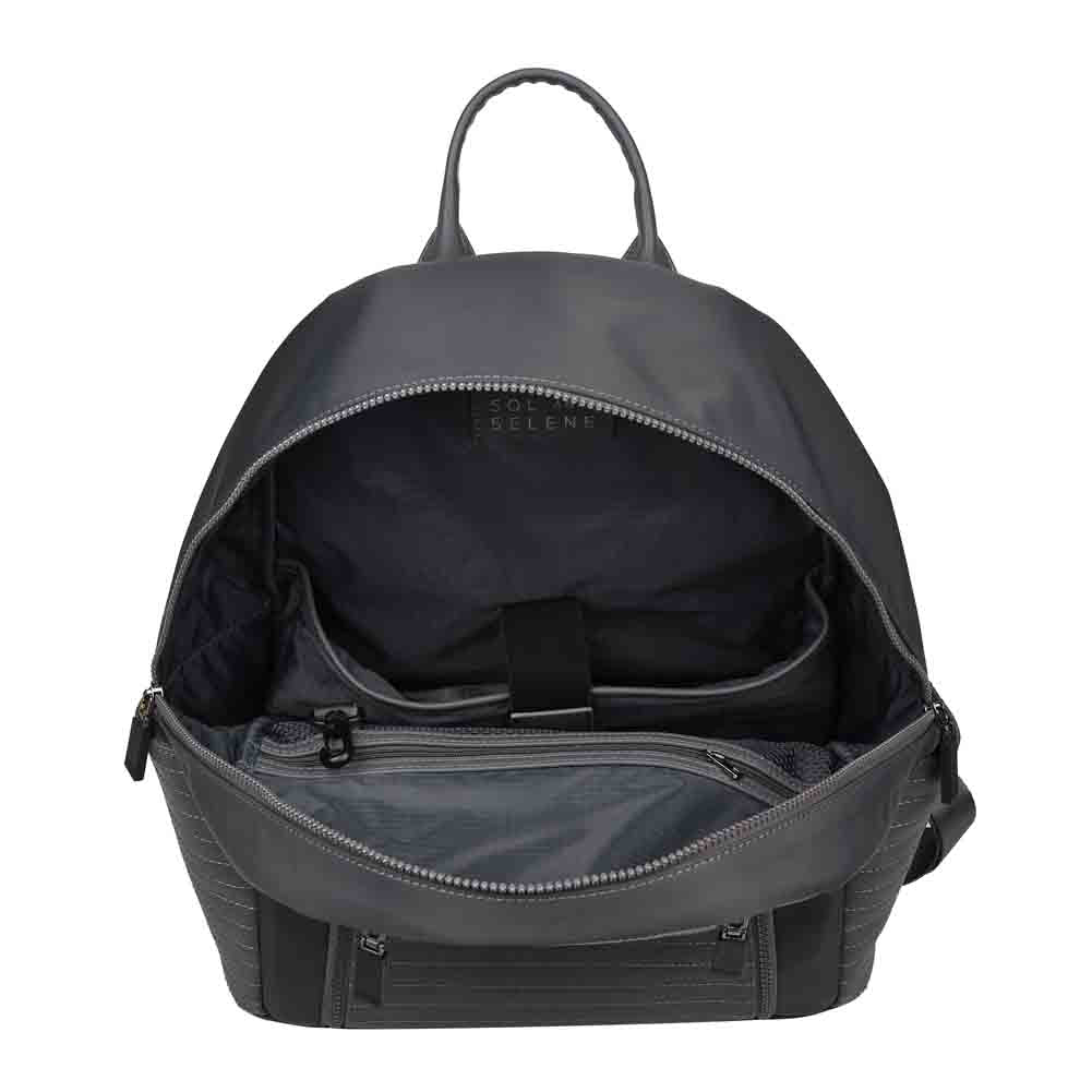 Product Image of Sol and Selene Ride Or Die Backpack 841764102766 View 4 | Charcoal