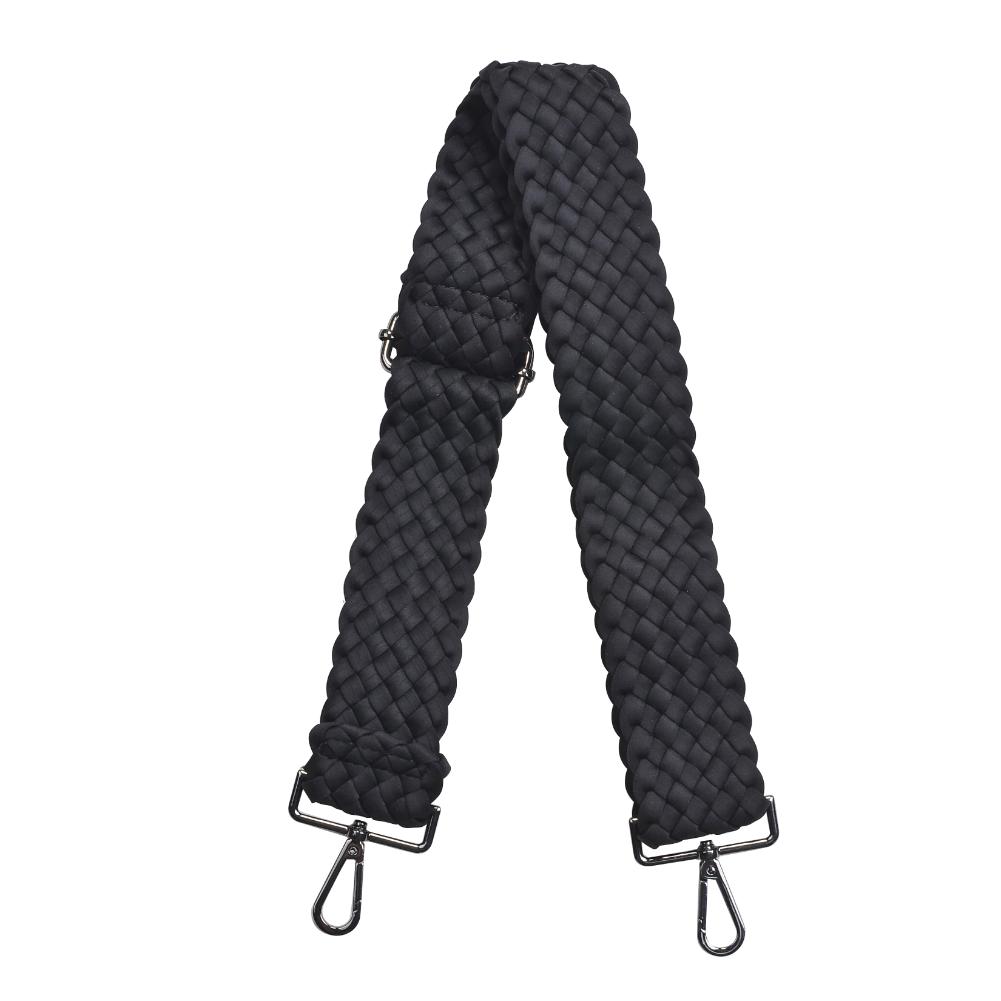 Woman wearing Black Sol and Selene Prosperous - Woven Neoprene Shoulder Strap 841764111034 View 7 | Black