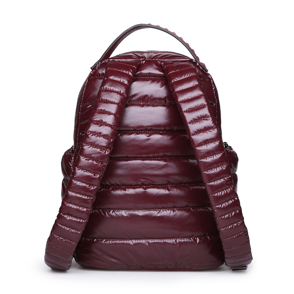 Product Image of Sol and Selene Stamina Backpack 841764103206 View 3 | Burgundy