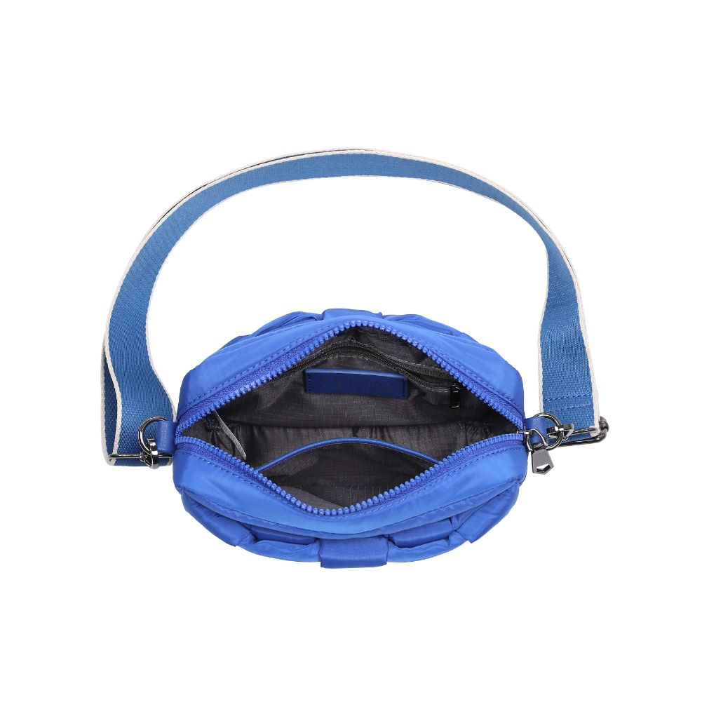 Sol and Selene Inspiration - Woven Nylon Crossbody 841764107624 View 8 | Cobalt