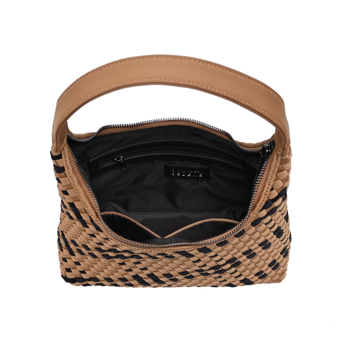 Sol and Selene Harmonia - Woven Neoprene Shoulder Bag 841764112581 View 8 | Sand Black