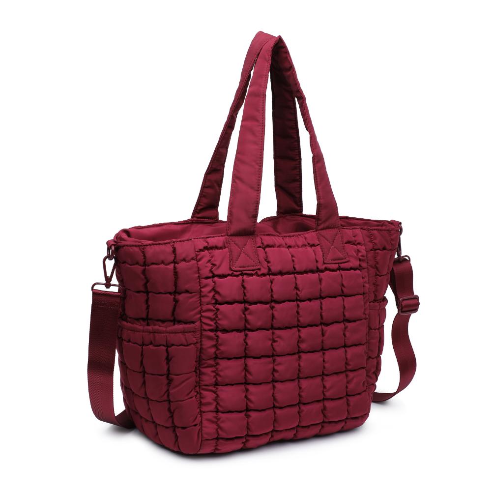 Product Image of Sol and Selene Dreamer Tote 841764110624 View 6 | Burgundy