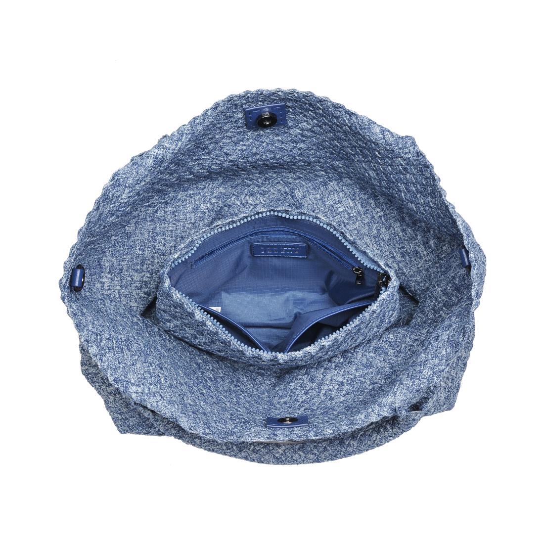 Product Image of Sol and Selene Sky's The Limit - Medium Denim Tote 841764111294 View 8 | Denim