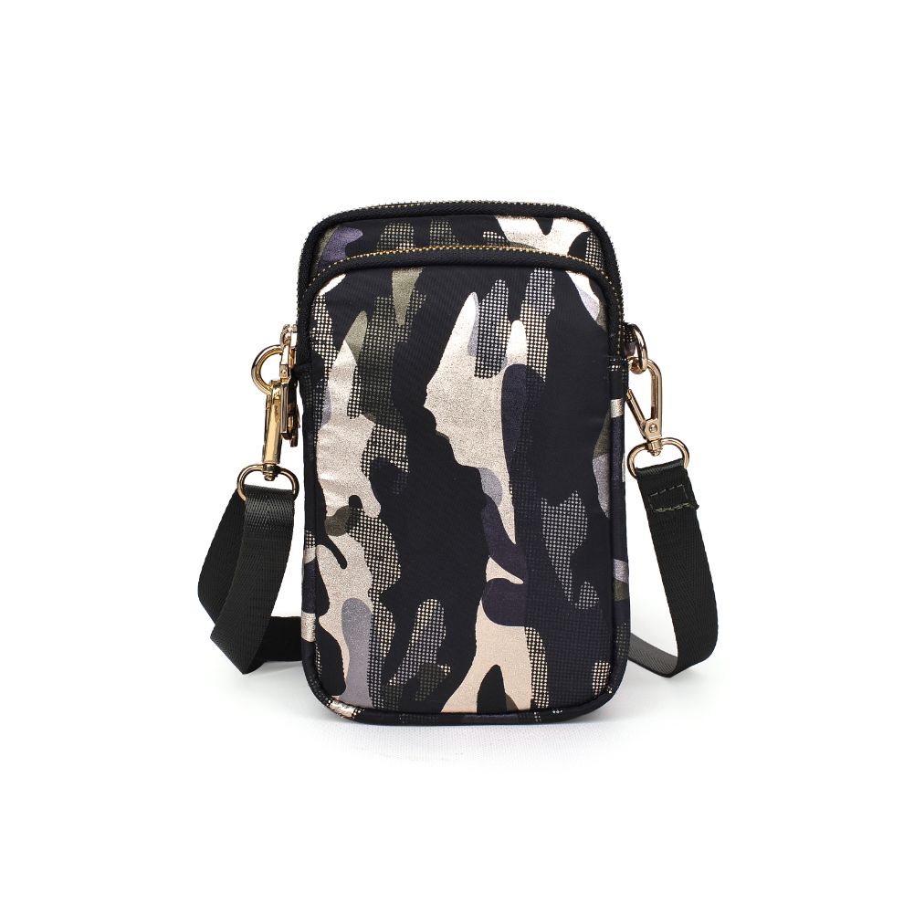 Sol and Selene Divide & Conquer Crossbody 841764104753 View 1 | Green Metallic Camo