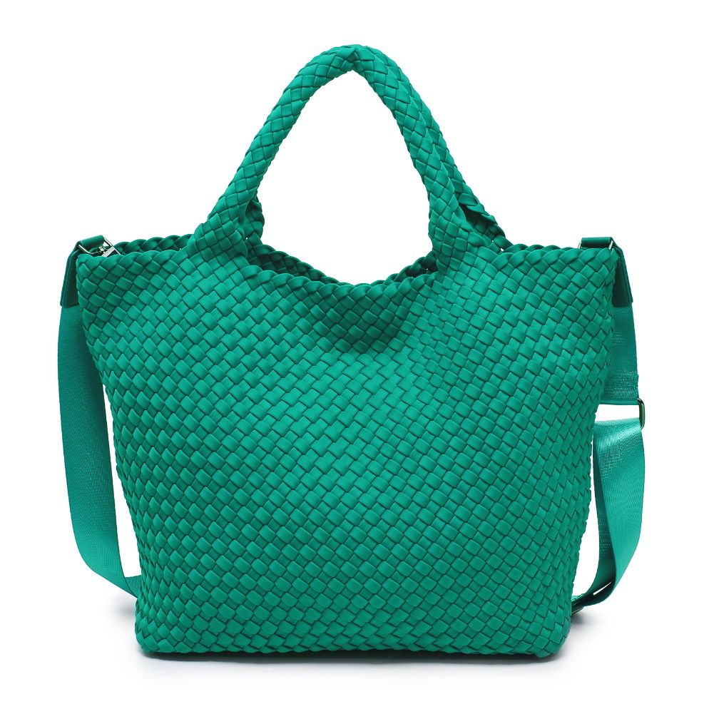 Product Image of Sol and Selene Sky's The Limit - Medium Tote 841764107808 View 7 | Emerald