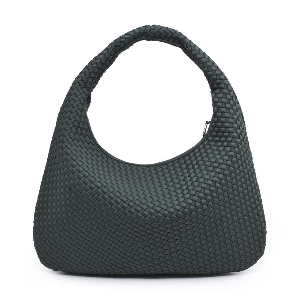 Sol and Selene Dare to Dream - Large Woven Neoprene Hobo 841764110952 View 7 | Olive