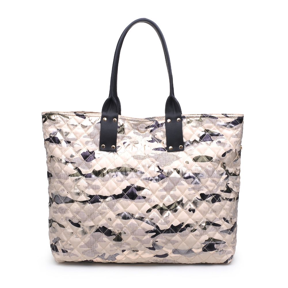 Sol and Selene It Girl Tote 841764105088 View 7 | Rose Gold Metallic