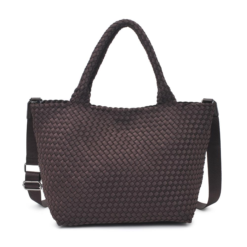 Product Image of Sol and Selene Sky's The Limit - Medium Tote 841764110341 View 7 | Chocolate