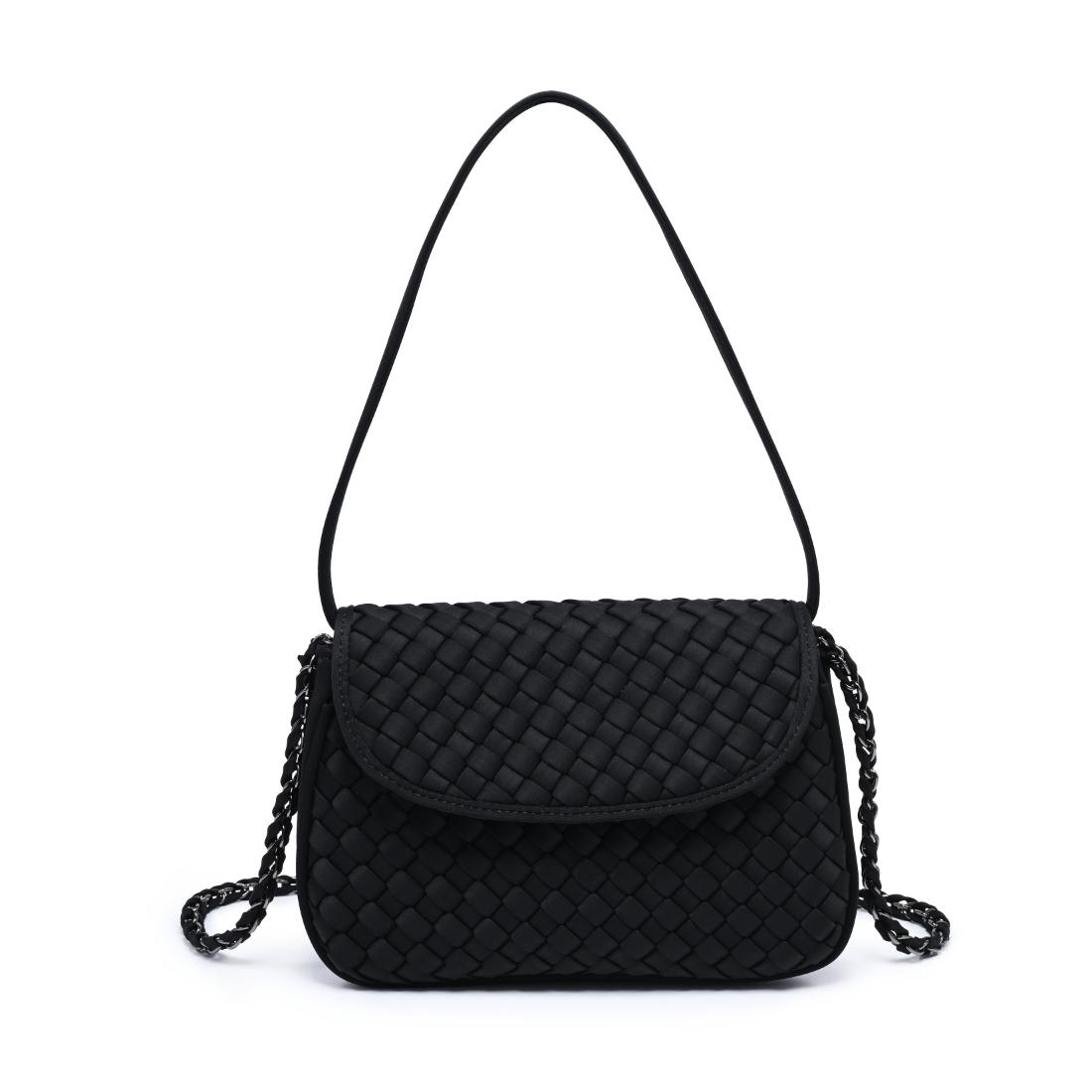 Woman wearing Black Sol and Selene Astra Shoulder Bag 841764112390 View 5 | Black