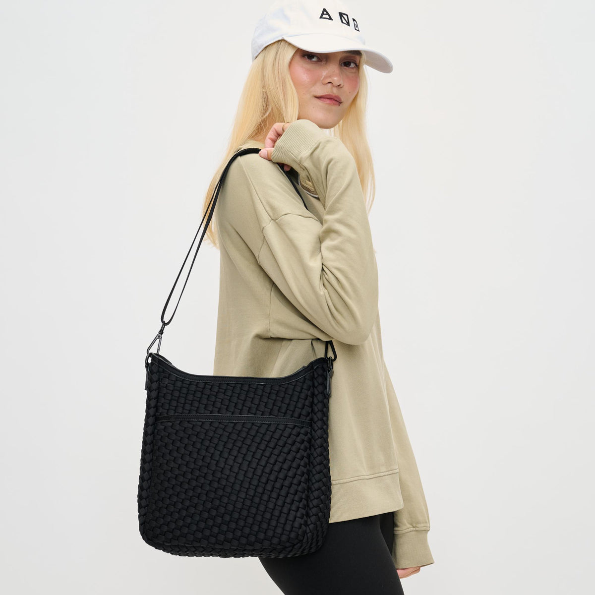 本革セメタリークロス & 1ポイントクロス デザイン / スナットパック Kismet - Woven Neoprene - Sol and Selene