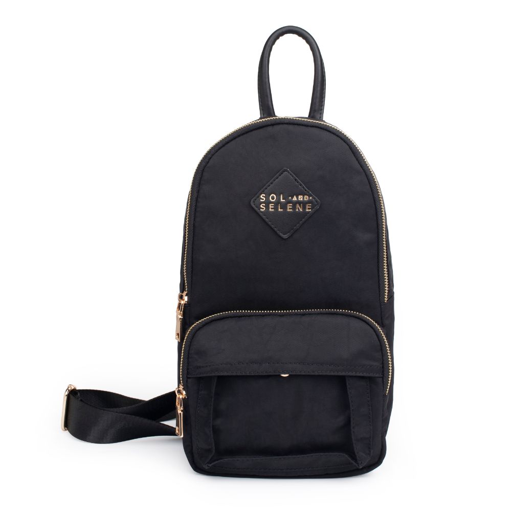 Product Image of Sol and Selene Hustle Sling Backpack 841764106559 View 5 | Black