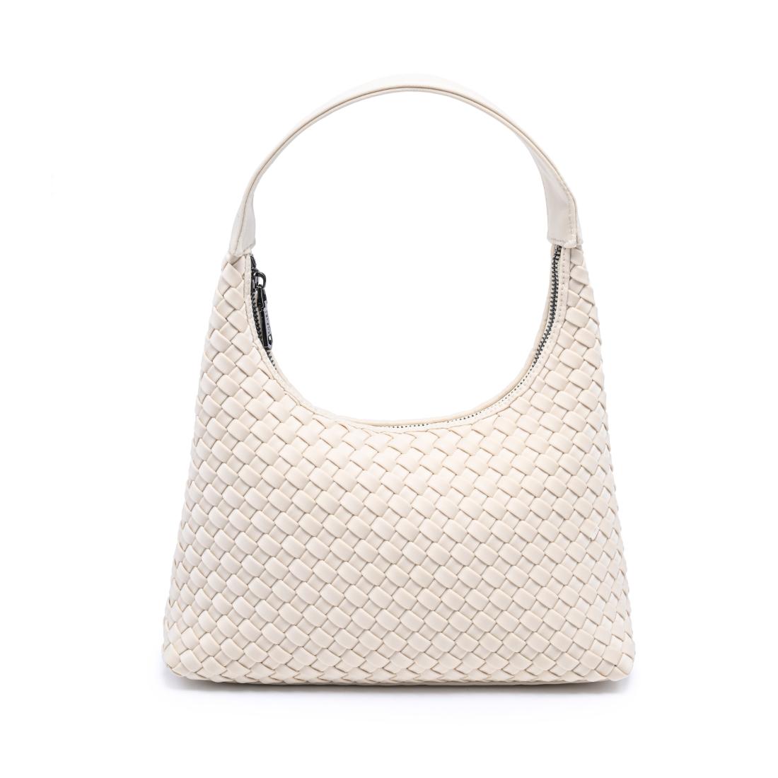 Sol and Selene Harmonia - Woven Neoprene Shoulder Bag 841764112543 View 5 | Cream