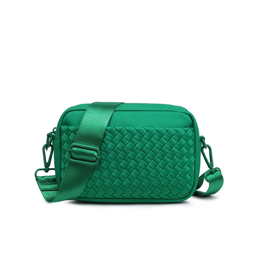 Product Image of Sol and Selene Inspiration - Woven Neoprene Crossbody 841764109208 View 5 | Kelly Green