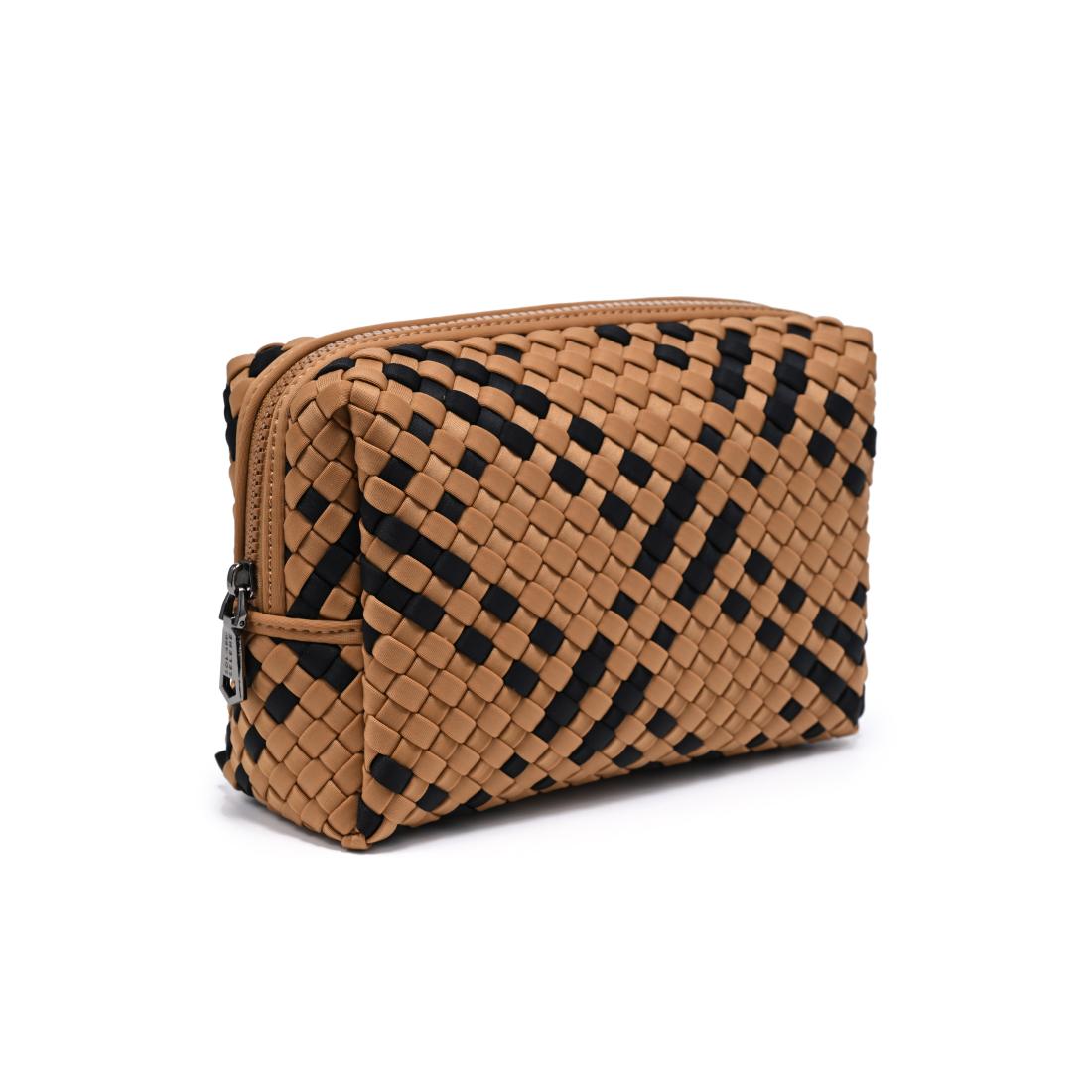 Sol and Selene Altitude - Woven Neoprene Cosmetic & Travel Organizer Pouch 841764112482 View 6 | Sand Black