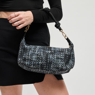 Woman wearing Black Sol and Selene Amara Shoulder Bag 841764112628 View 1 | Black