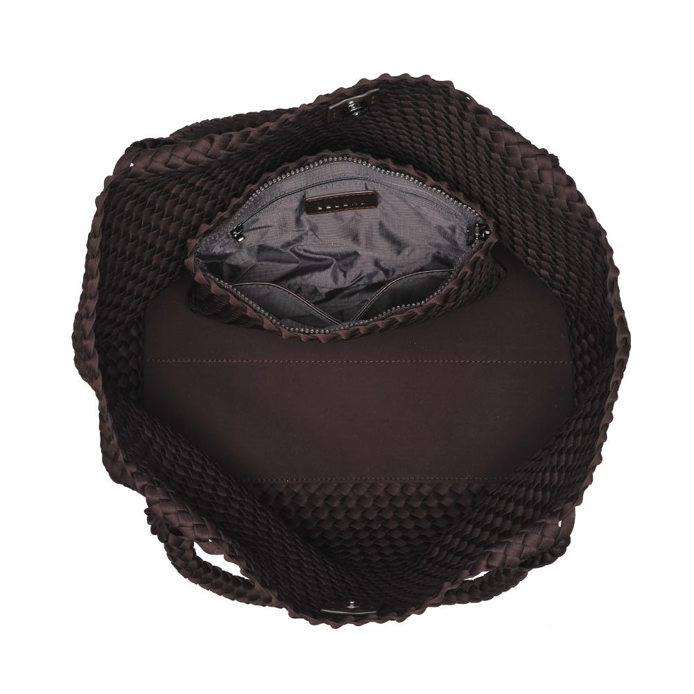 Product Image of Sol and Selene Sky's The Limit - Large Tote 841764110242 View 8 | Chocolate