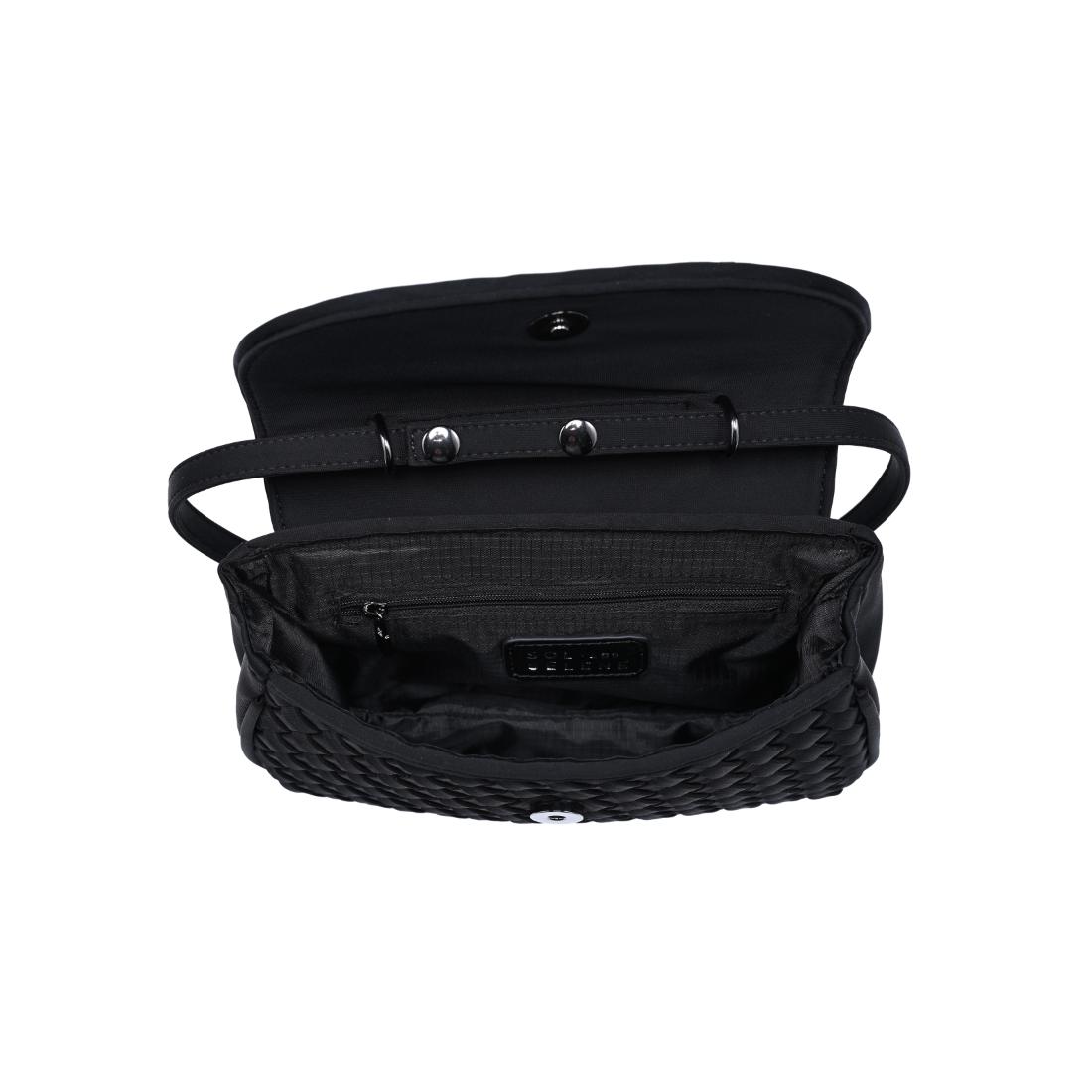 Woman wearing Black Sol and Selene Astra Shoulder Bag 841764112390 View 9 | Black