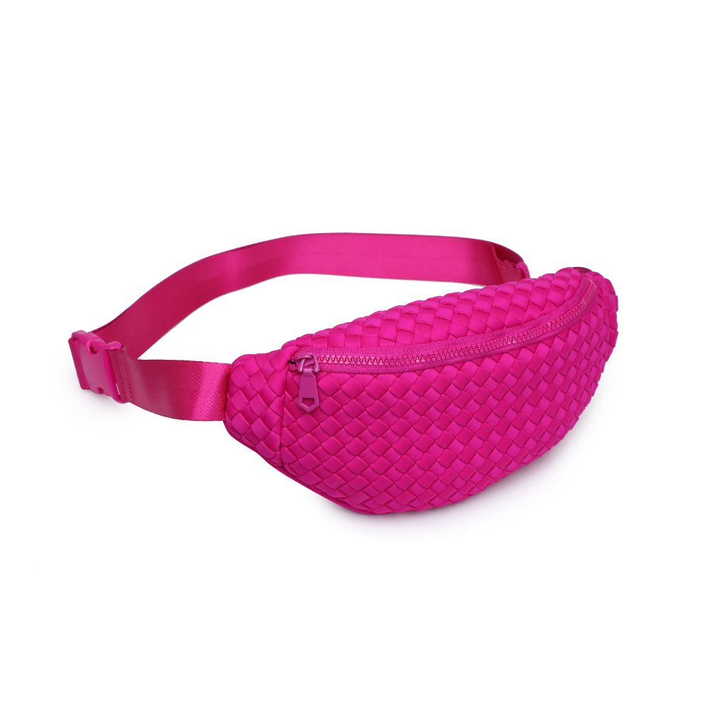 Product Image of Sol and Selene Aim High Belt Bag 841764108126 View 6 | Fuchsia