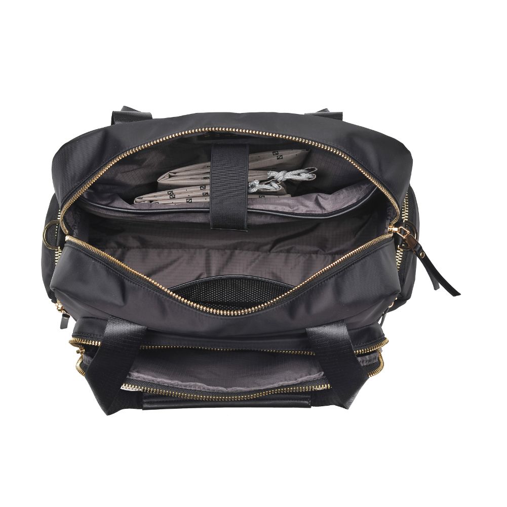 Product Image of Sol and Selene Streetside Satchel 841764105323 View 8 | Black