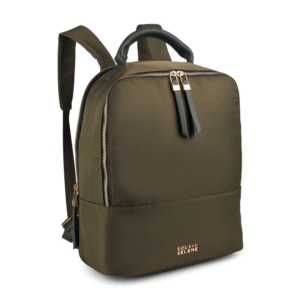 Product Image of Sol and Selene Cloud Nine Backpack 841764103060 View 6 | Olive