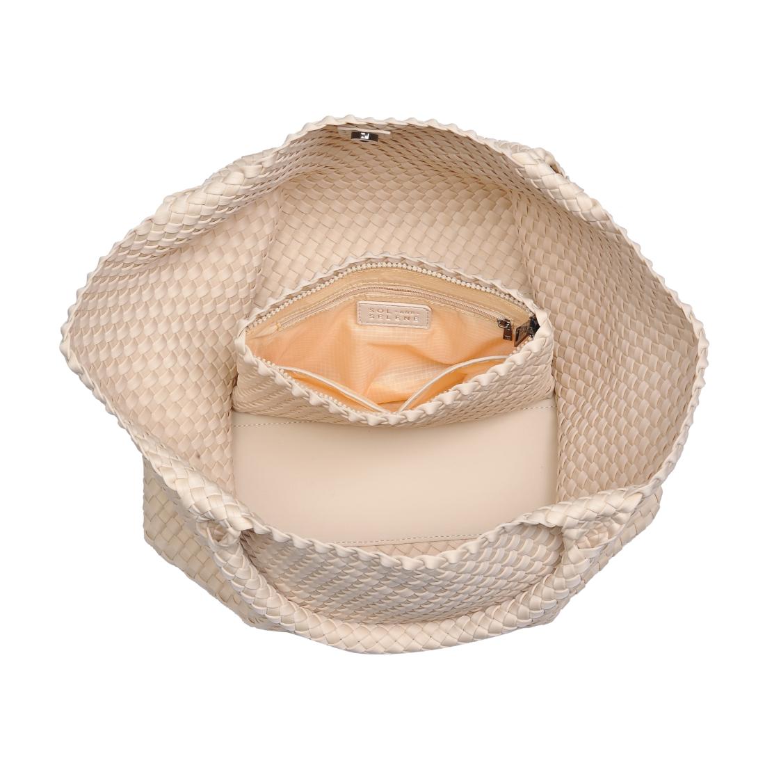 Product Image of Sol and Selene Sky's The Limit - Large Tote 841764109253 View 8 | Cream