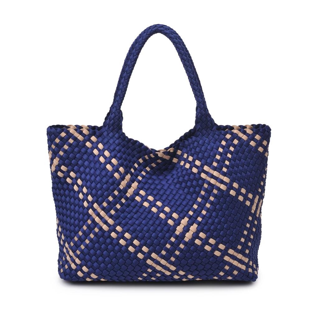 Product Image of Sol and Selene Sky's The Limit - Large Tote 841764110259 View 7 | Navy Nude