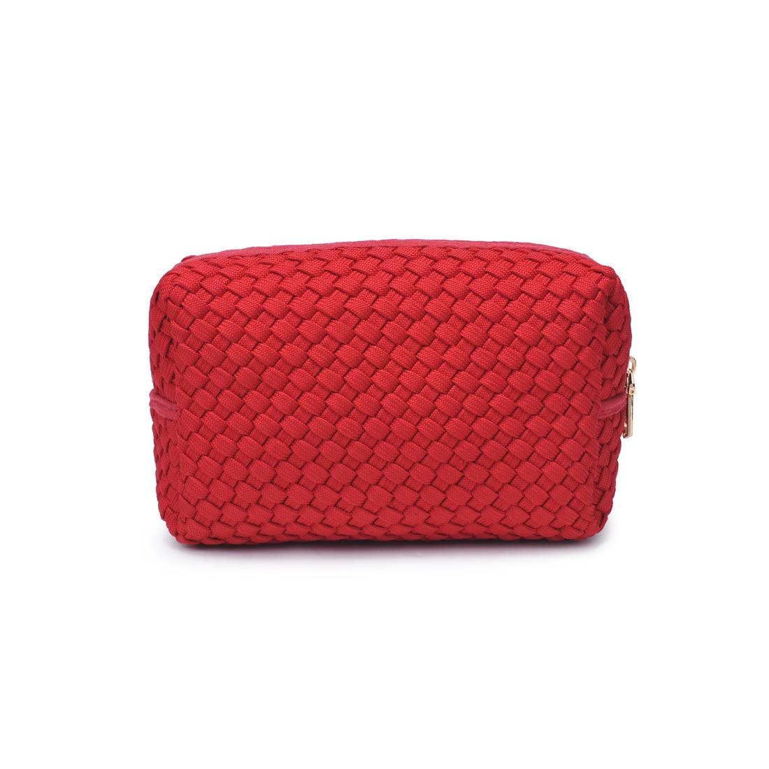 Product Image of Sol and Selene Altitude - Laced Up Eco-Edition Cosmetic Pouch 841764112222 View 7 | Red