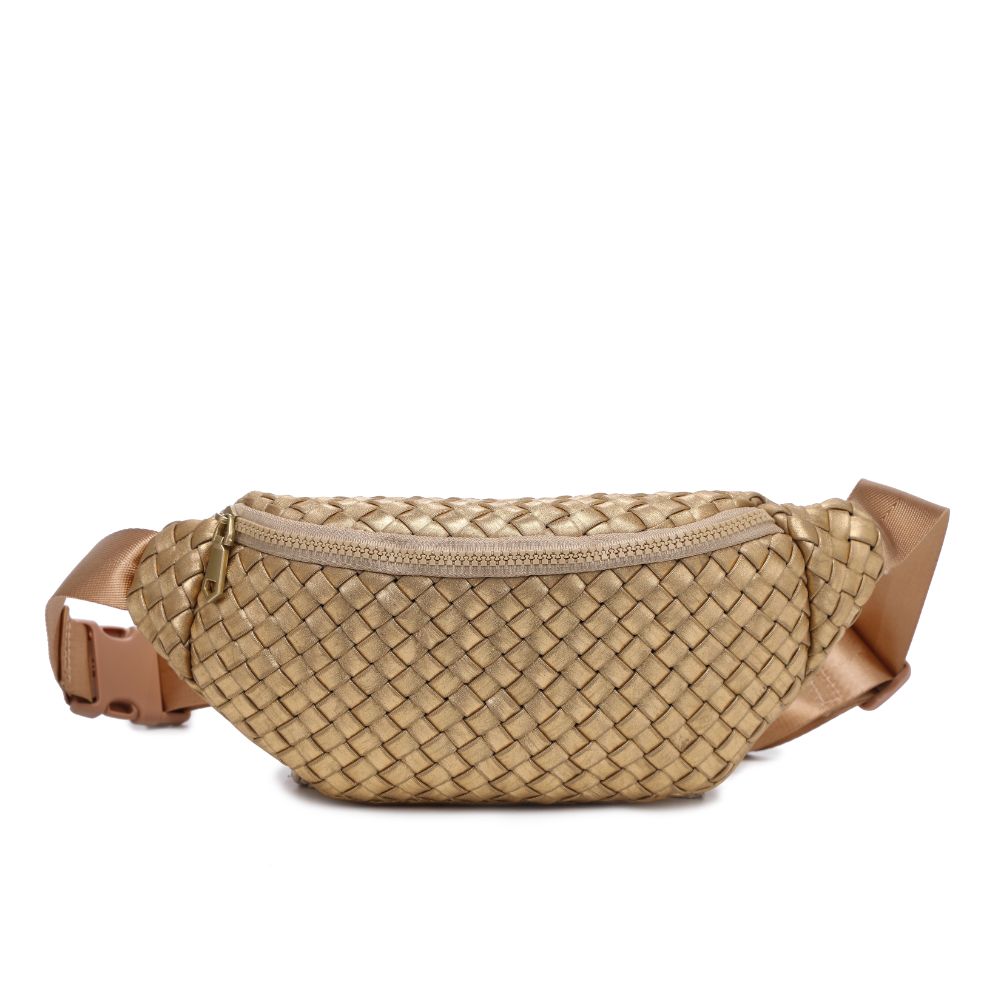 Product Image of Sol and Selene Aim High Belt Bag 841764109178 View 5 | Gold