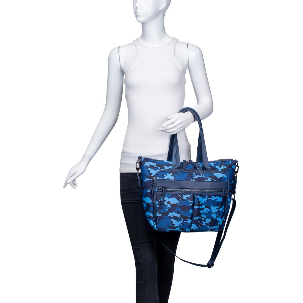Product Image of Sol and Selene Uptown Tote 841764105651 View 5 | Navy Camo