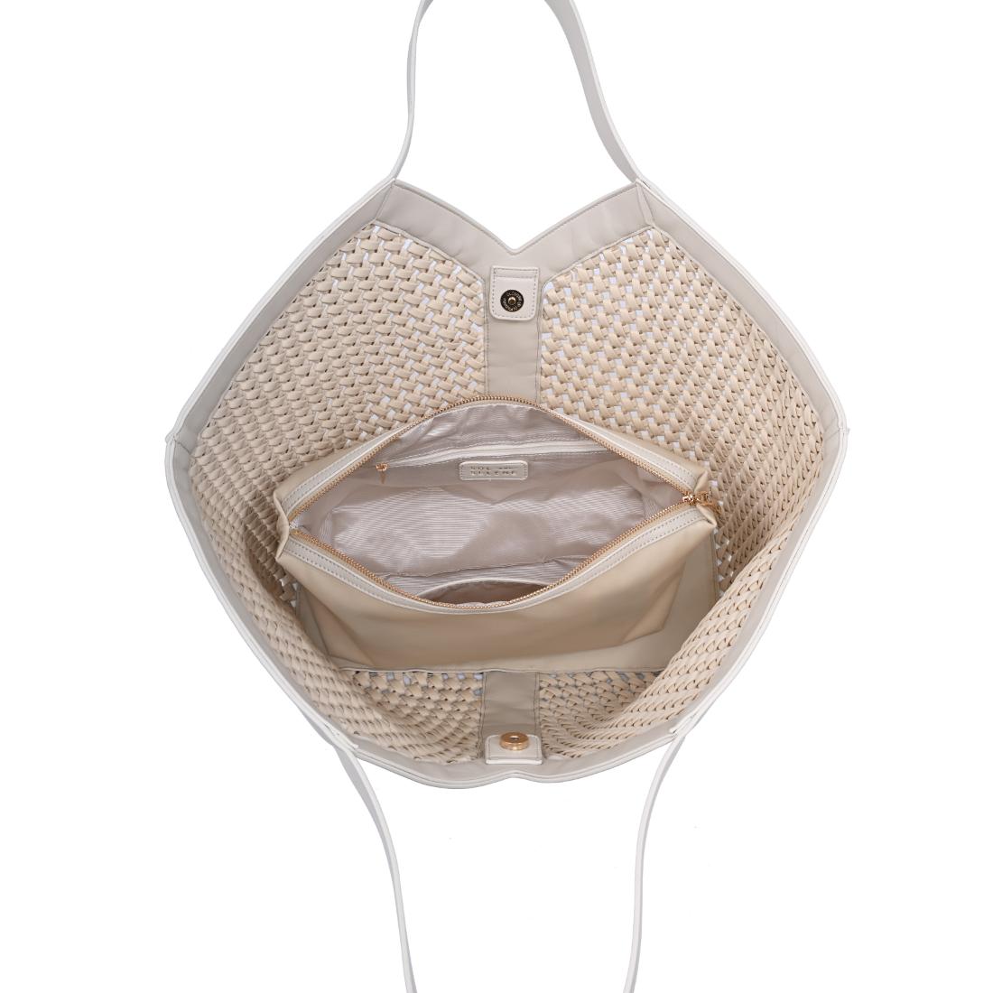 Sol and Selene Calypso Tote 841764112932 View 8 | Cream