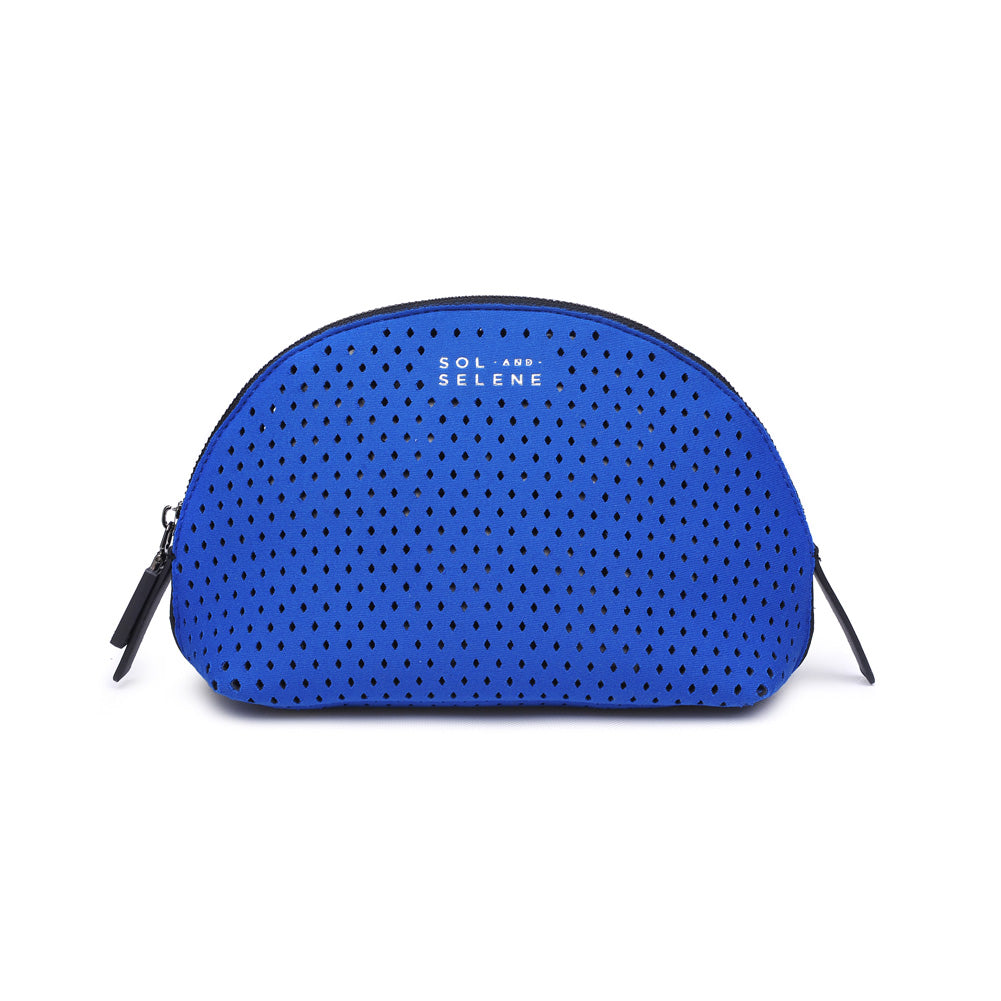 Product Image of Sol and Selene Illuminate Cosmetic Pouch 841764101738 View 1 | Blue