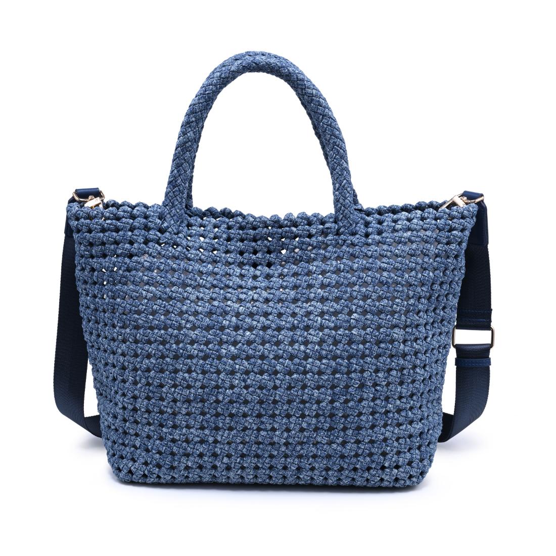 Product Image of Sol and Selene Ambrosia Medium - Denim Tote 841764112772 View 3 | Denim