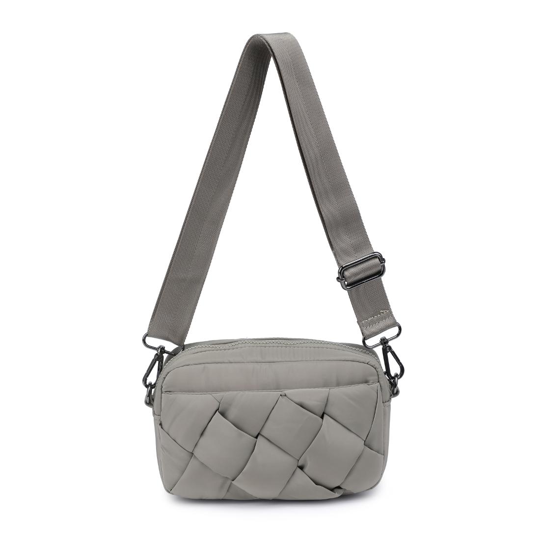 Sol and Selene Inspiration - Braided Woven Nylon Crossbody 841764111805 View 7 | Desert Sage