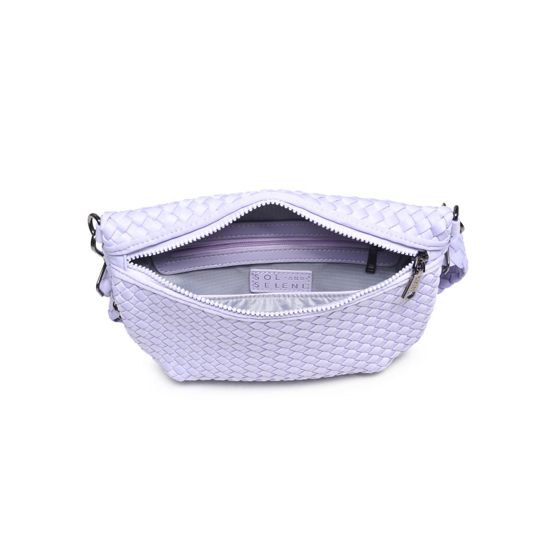 Sol and Selene Ethereal - Woven Neoprene Crossbody 841764111478 View 8 | Lilac