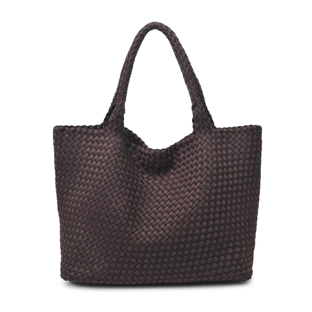 Product Image of Sol and Selene Sky's The Limit - Large Tote 841764110242 View 7 | Chocolate