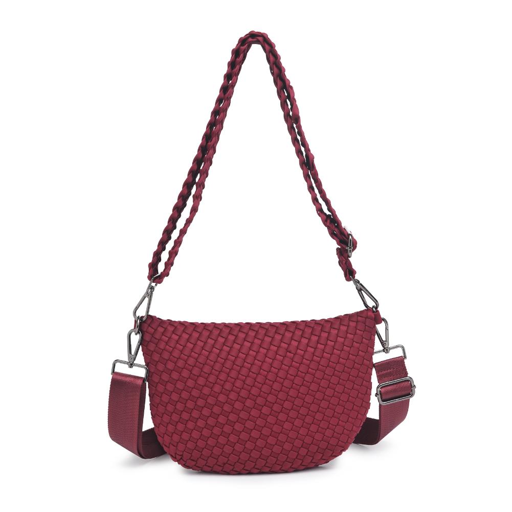 Sol and Selene Ethereal - Woven Neoprene Crossbody 841764110907 View 7 | Wine