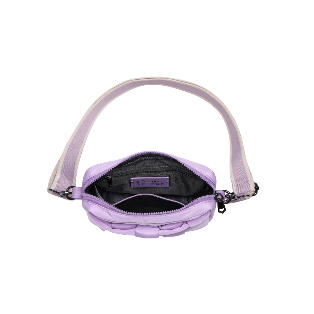 Sol and Selene Inspiration - Woven Nylon Crossbody 841764107846 View 8 | Lilac