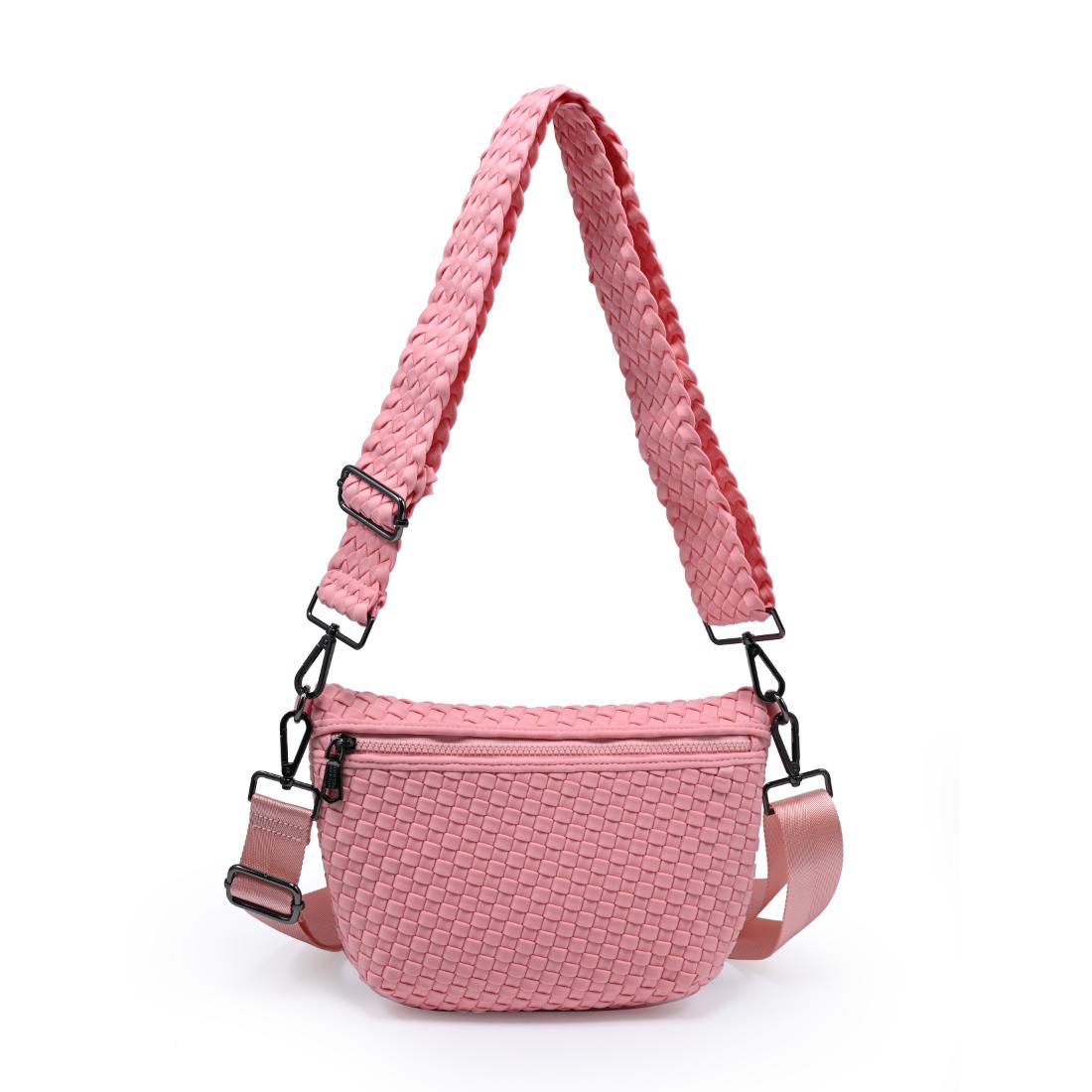 Product Image of Sol and Selene Ethereal - Woven Neoprene Crossbody 841764112376 View 1 | Blush