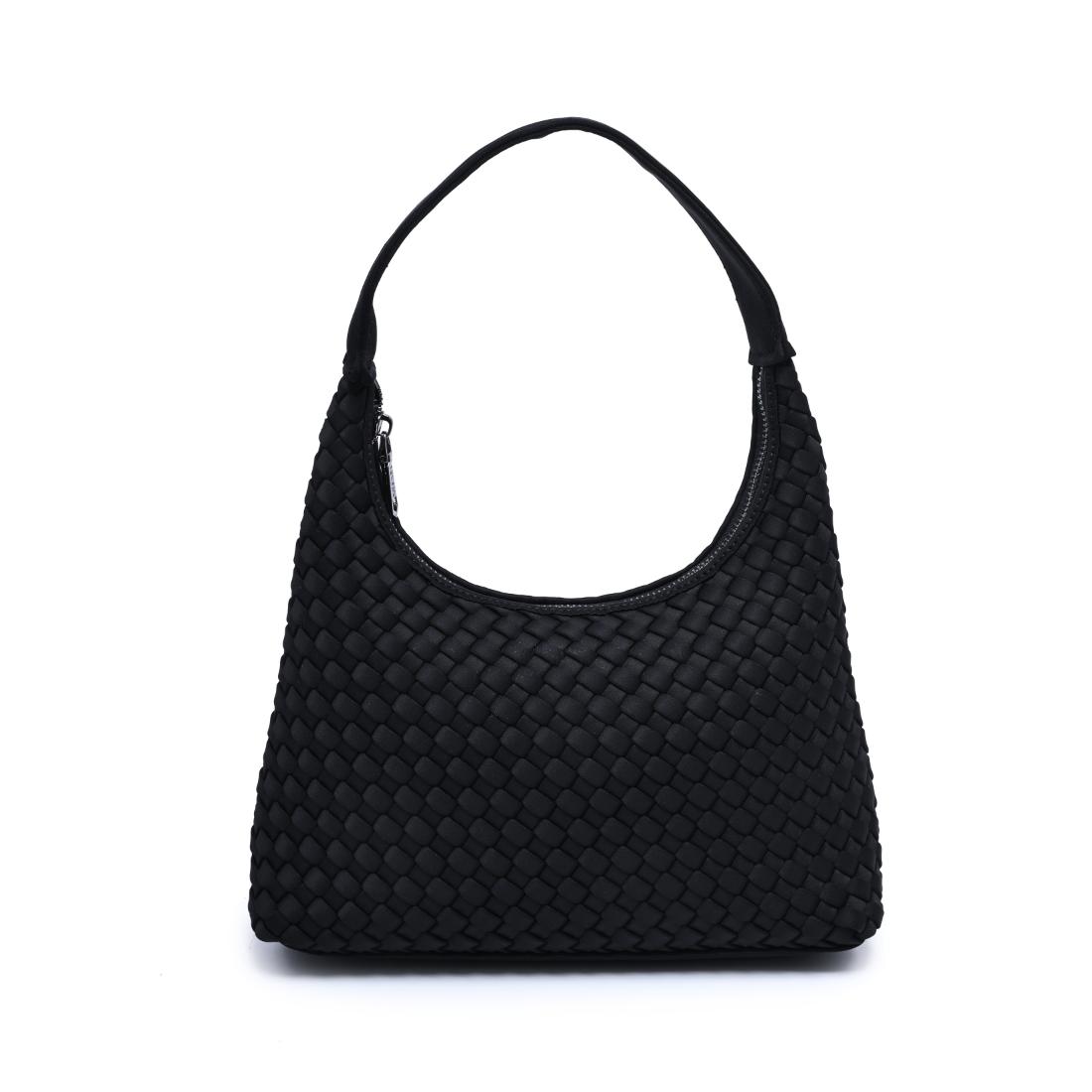 Sol and Selene Harmonia - Woven Neoprene Shoulder Bag 841764112499 View 5 | Black