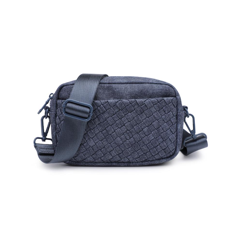 Product Image of Sol and Selene Inspiration - Woven Neoprene Crossbody 841764110501 View 5 | Dark Denim