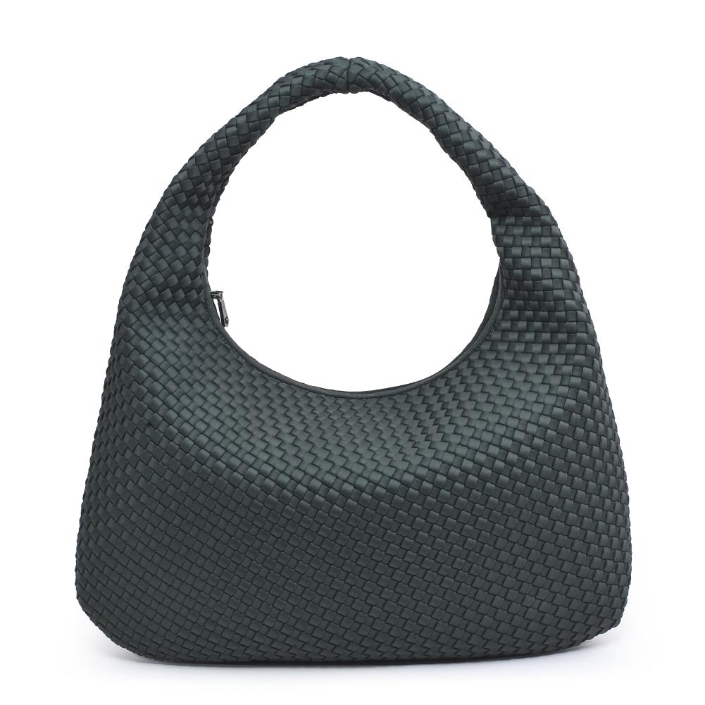 Sol and Selene Dare to Dream - Large Woven Neoprene Hobo 841764110952 View 5 | Olive