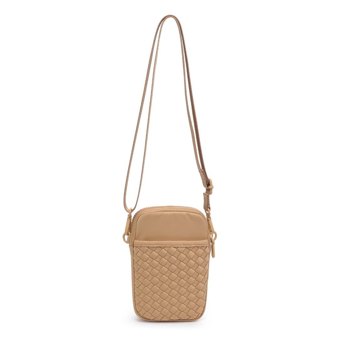 Sol and Selene Divide & Conquer - Woven Neoprene Crossbody 841764108713 View 7 | Nude