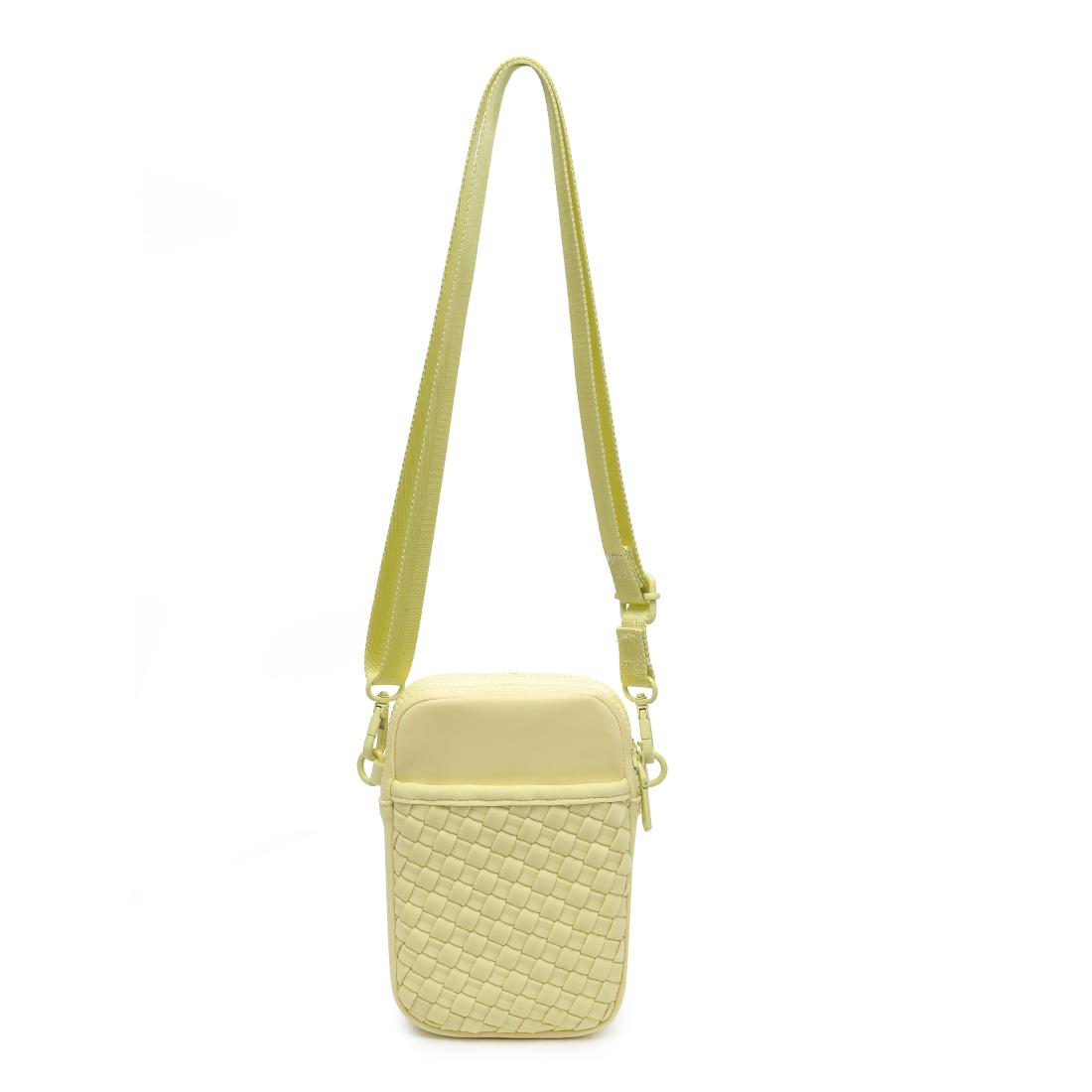 Woman wearing Butter Sol and Selene Divide & Conquer - Woven Neoprene Crossbody 841764111249 View 7 | Butter