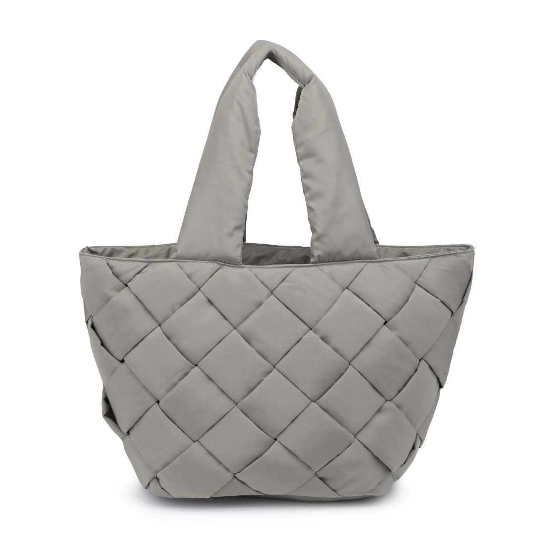 Woman wearing Desert Sage Sol and Selene Intuition East West Tote 841764111850 View 5 | Desert Sage