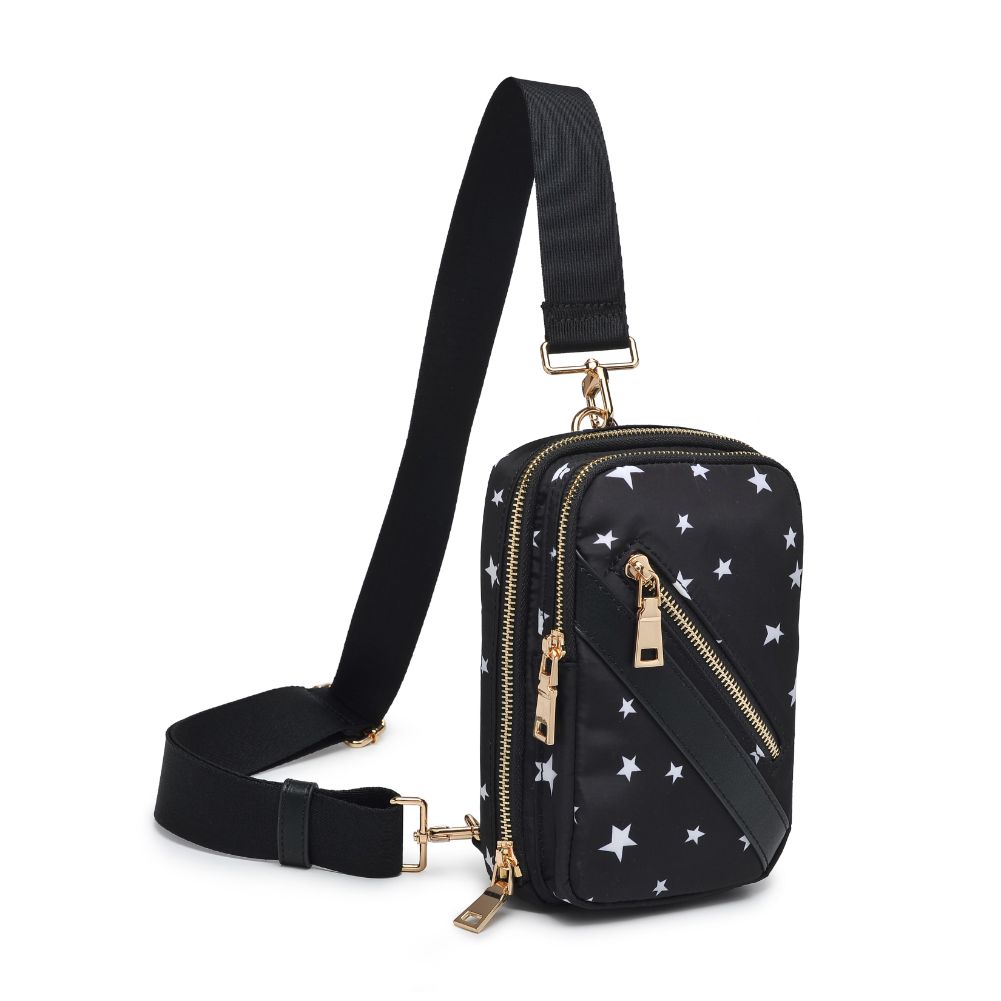 Sol and Selene Accolade Sling Backpack 841764107273 View 6 | Black Star