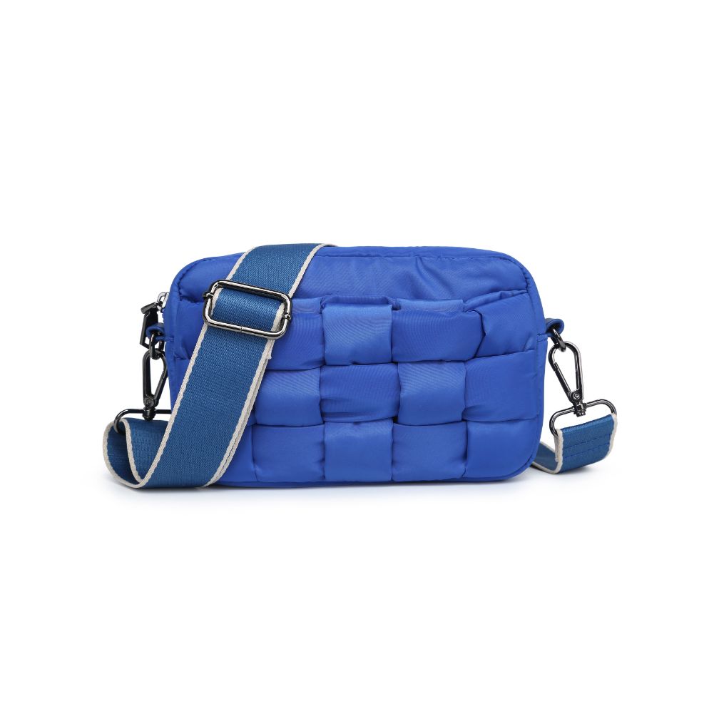 Sol and Selene Inspiration - Woven Nylon Crossbody 841764107624 View 5 | Cobalt