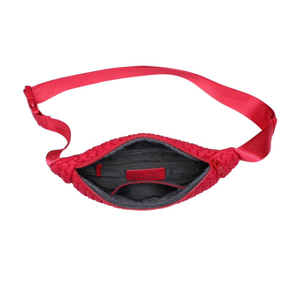 Product Image of Sol and Selene Aim High Belt Bag 841764108140 View 8 | Red