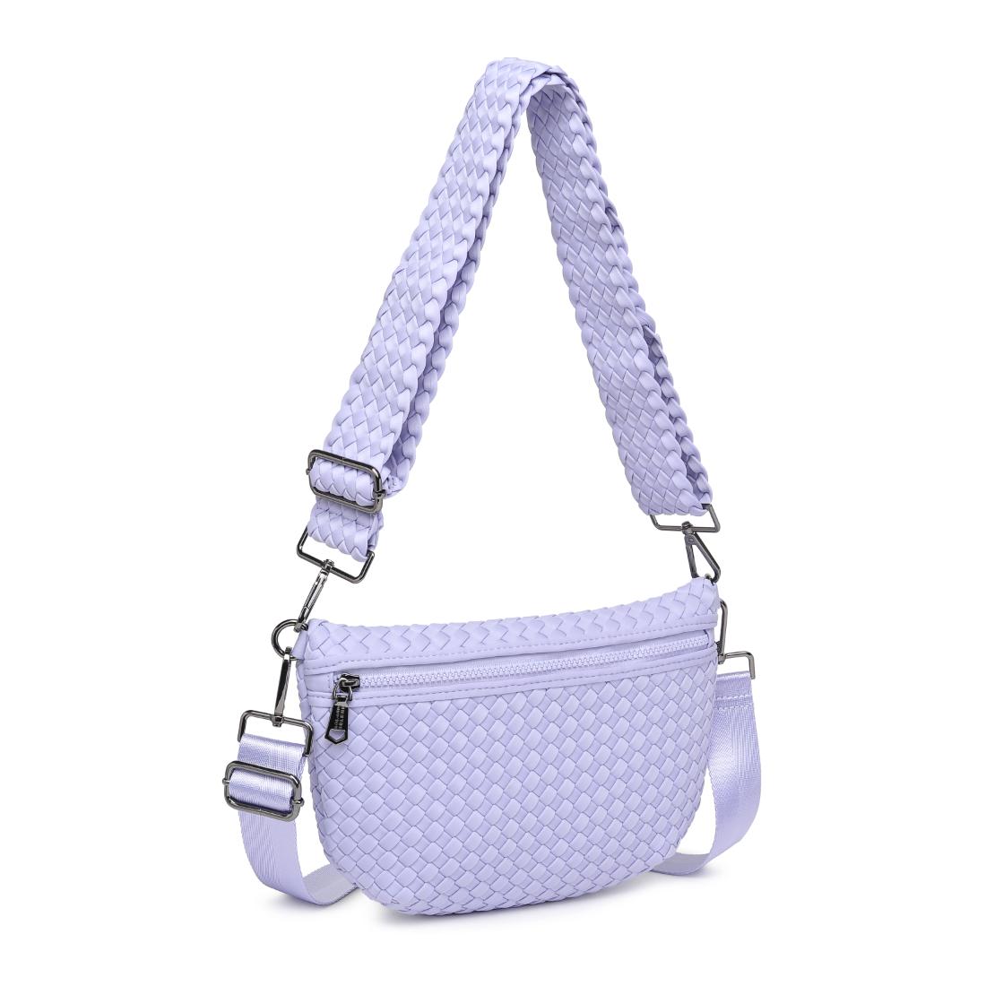 Sol and Selene Ethereal - Woven Neoprene Crossbody 841764111478 View 6 | Lilac