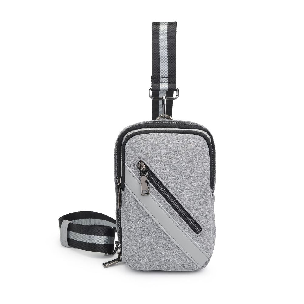 Sol and Selene Accolade Sling Backpack 841764106436 View 5 | Heather Grey