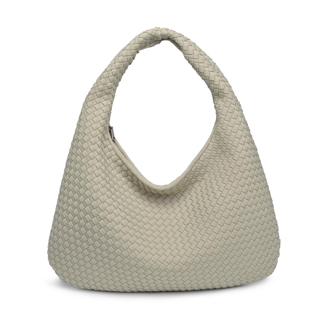 Sol and Selene Dare to Dream - Large Woven Neoprene Hobo 841764111454 View 5 | Sage